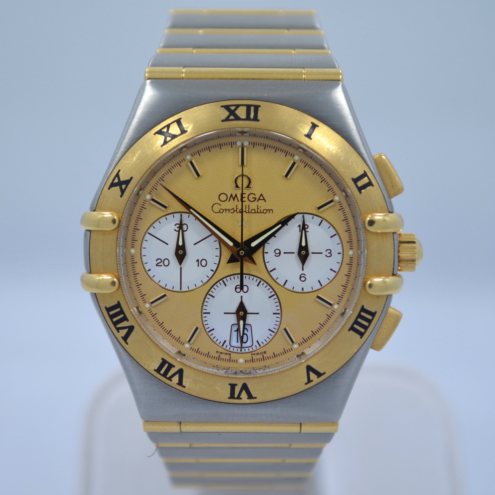 Omega constellation full clearance gold