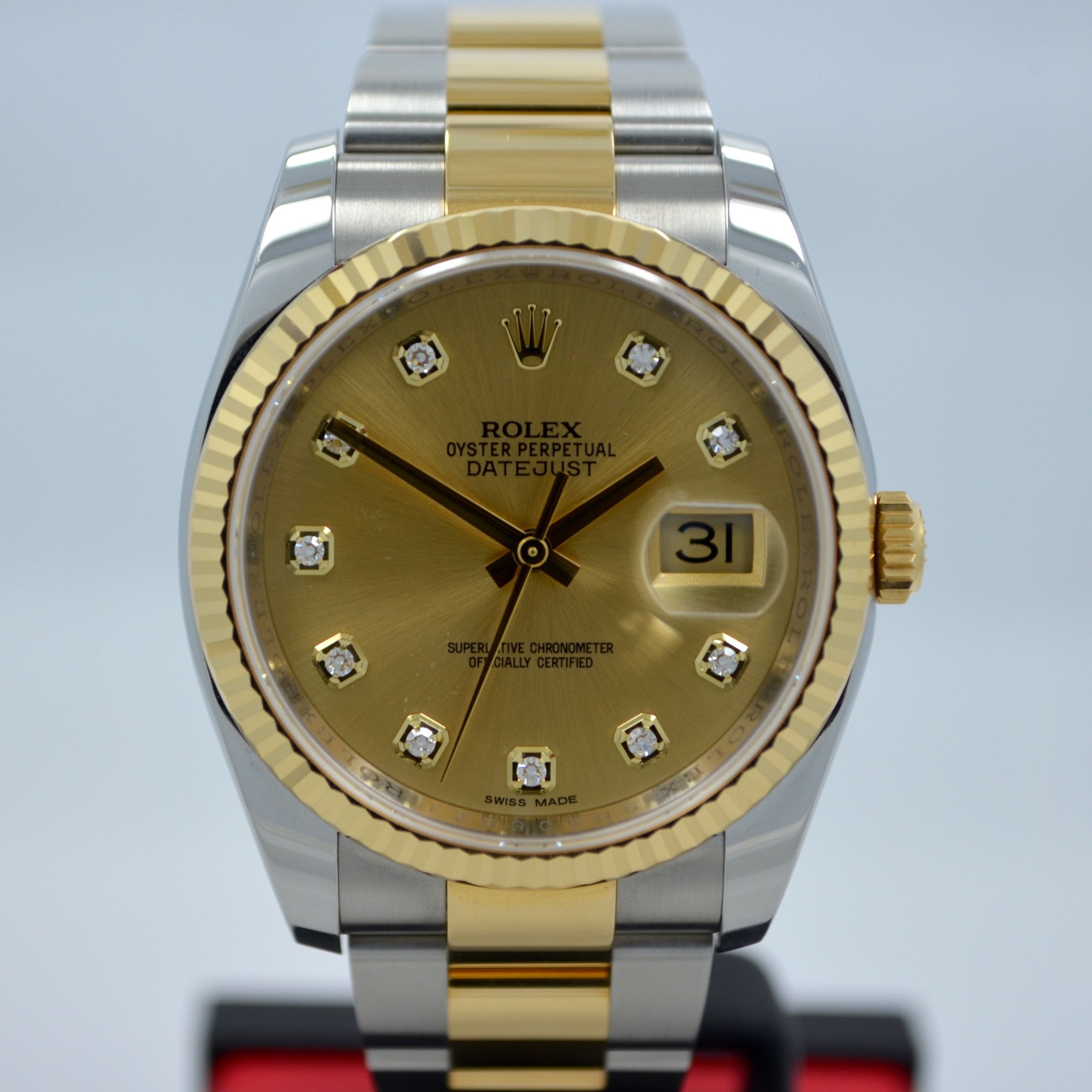 Rolex best sale 116233 diamond