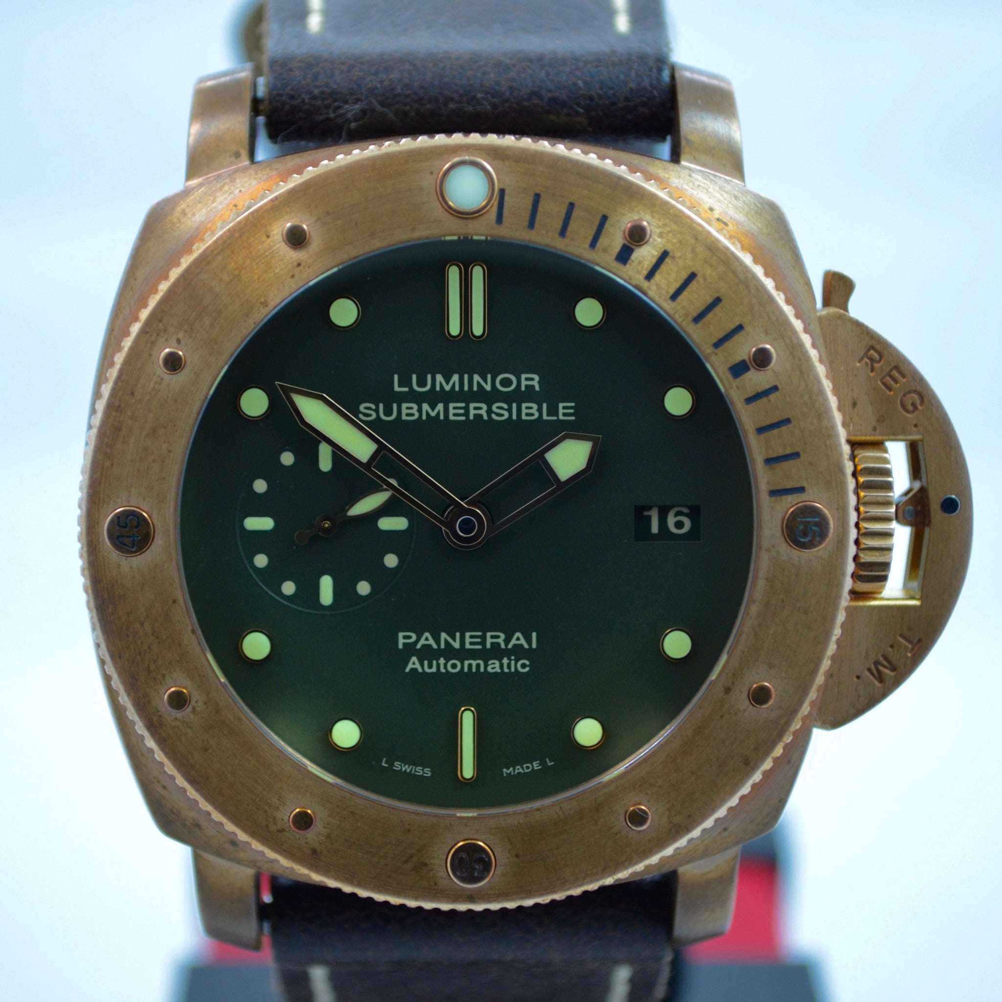 Panerai PAM 382 Bronzo Luminor Submersible 1950 3 Day Automatic