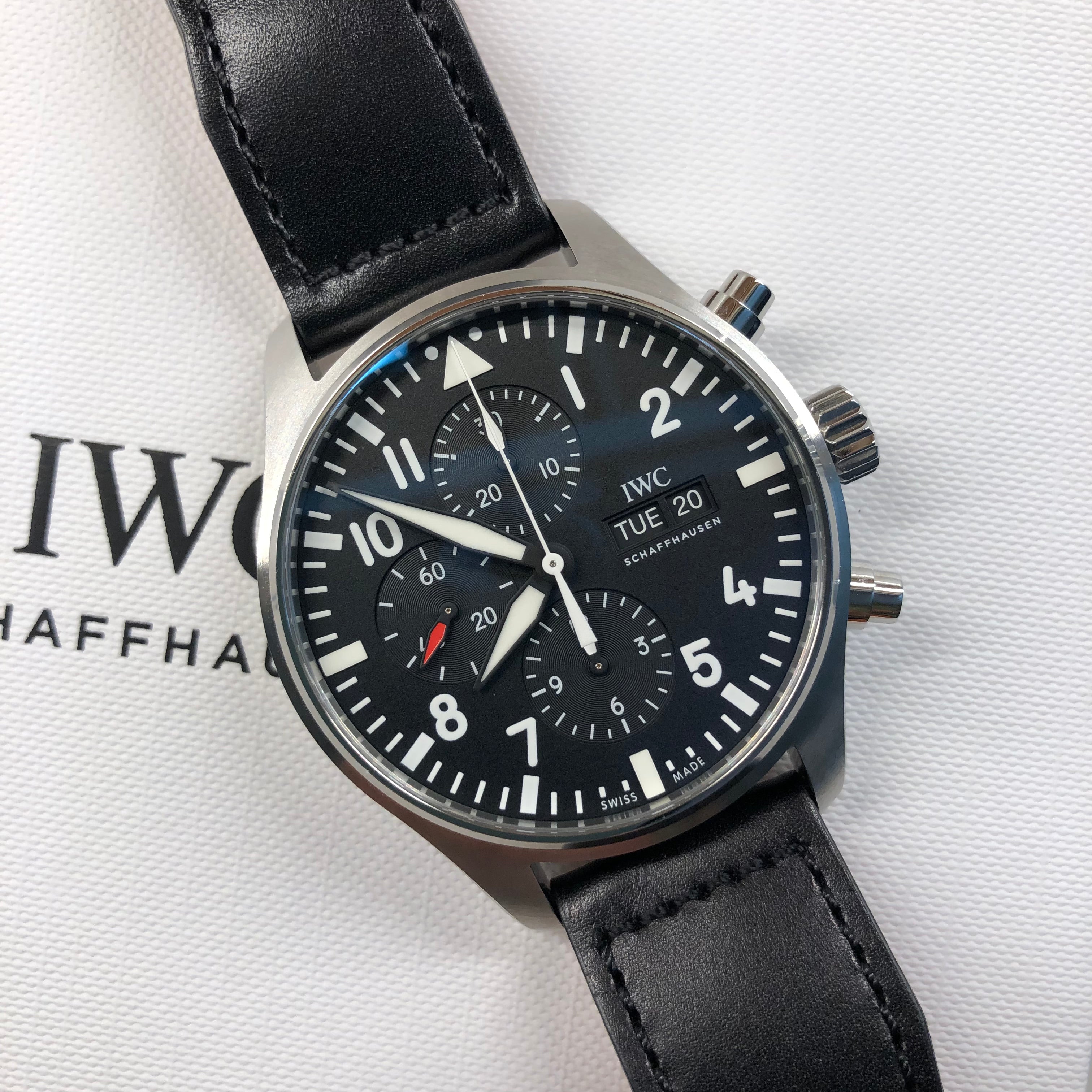 Iwc pilot chronograph online iw377709