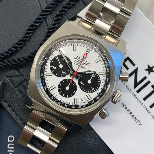 2024 Zenith El Primero Chronomaster Revival A384 03.A384.400/21/M384 Wristwatch with Box and Papers