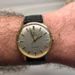 1966 Omega Seamaster 165.001 18K Yellow Gold Dress Watch Like Old Stock Autoamtic 35mm Wristwatch - HASHTAGWATCHCO