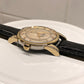 1947 Omega 2493-1 Chronometer Gold Cap Waffle Dial Caliber 333 Automatic Dress 36mm Wristwatch