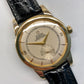 1947 Omega 2493-1 Chronometer Gold Cap Waffle Dial Caliber 333 Automatic Dress 36mm Wristwatch