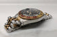 1985 Rolex GMT MASTER 16753 Root Beer Two Tone Steel and Gold Jubilee Nipple Dial Wristwatch with Box and Papers