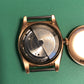 1940s Rolex Oyster Perpetual Bubbleback 3458 Chronometer 18K Rose Gold Automatic Wristwatch