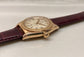 1940s Rolex Oyster Perpetual Bubbleback 3458 Chronometer 18K Rose Gold Automatic Wristwatch