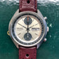 1971 Seiko 6138-8000 Baby Panda Chronograph Day Date Steel Automatic Wristwatch