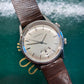 1960s Girard Perregaux Alarm 7742Y Stainless Steel Wristwatch - HASHTAGWATCHCO