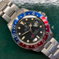 1979 Rolex GMT MASTER 1675 Mk 5 Pepsi Matte Dial Steel Automatic Wristwatch