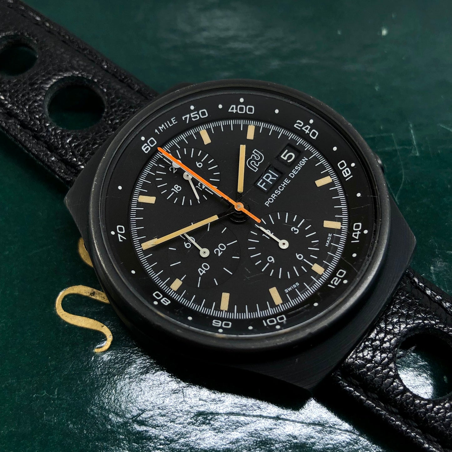 1980s Orfina Porsche Design Chronograph 7176S 