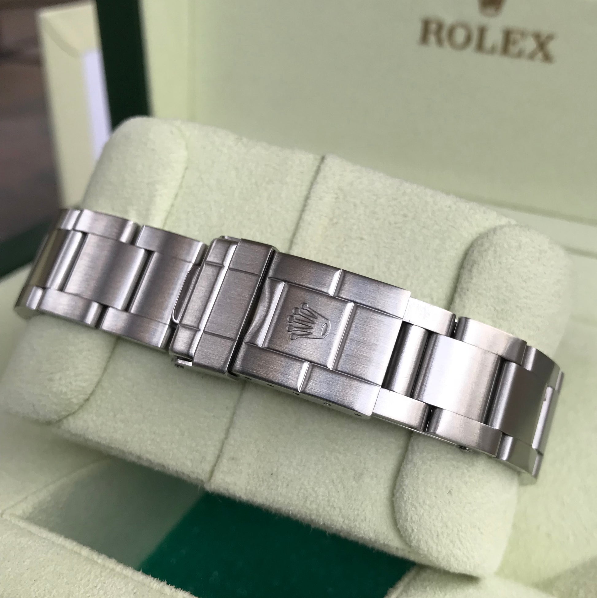 Rolex Explorer II 16570 Stainless Steel GMT Oyster F Serial Wristwatch Box Papers Circa 2003 - Hashtag Watch Company