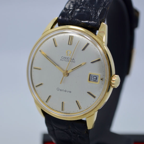 Vintage Omega Seamaster 166001 18K Solid Yellow Gold Cal. 565 Automatic ...