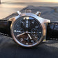 IWC Der Flieger Chronograph 3706 Pilot Steel Automatic Mens Wristwatch - Hashtag Watch Company