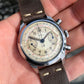 Vintage Doxa Spillman Case Stainless Steel Chronograph Manual 38mm Wristwatch - Hashtag Watch Company