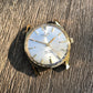 Vintage Longines Grand Prize Automatic 18K Yellow Gold Silver Date Wristwatch - Hashtag Watch Company