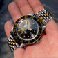 Vintage Rolex GMT MASTER 1675 Radial Dial Black Tiger Eye Nipple Two Tone Jubilee Bracelet Wristwatch Circa 1978 LNOS - Hashtag Watch Company