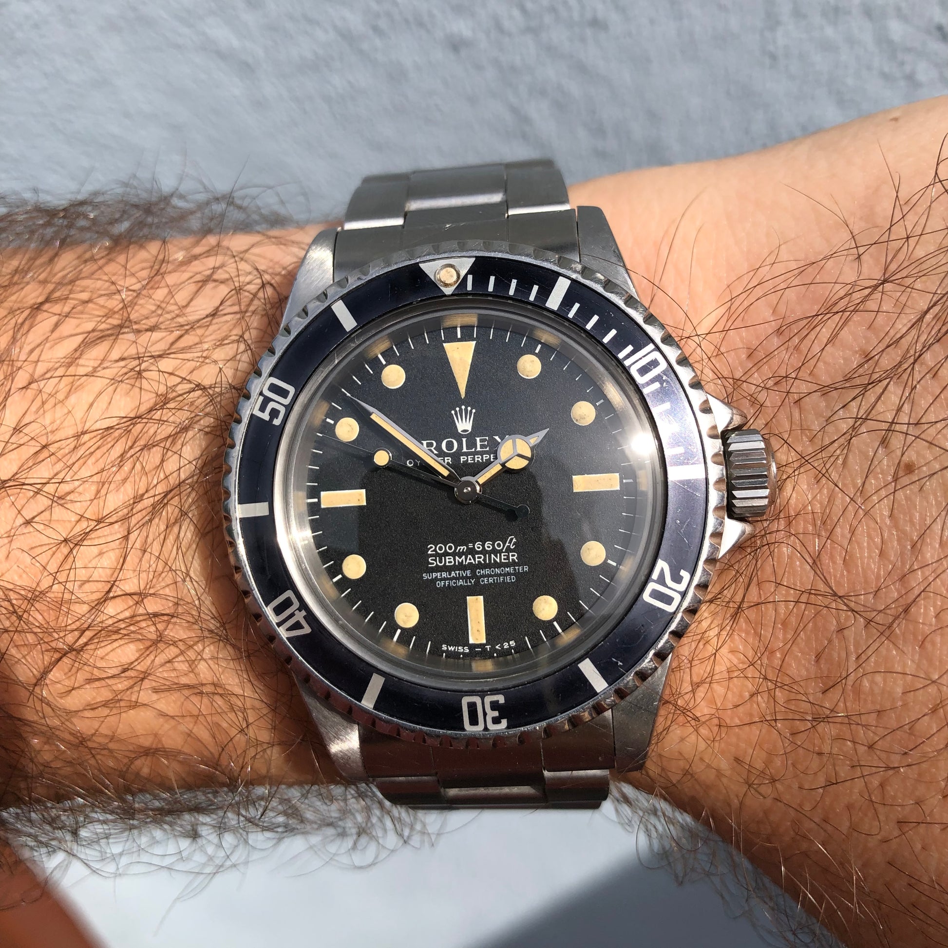 Rolex Submariner Ref. 5512/5513 Stainless Steel, Automatic, with
