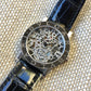 Bvlgari 18K White Gold BB.W.33.GL.SK.P Skeleton Leather Wristwatch - Hashtag Watch Company