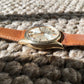 Vintage Rolex Oyster Perpetual 6085 14K Yellow Gold Silver 1954 Wristwatch - Hashtag Watch Company